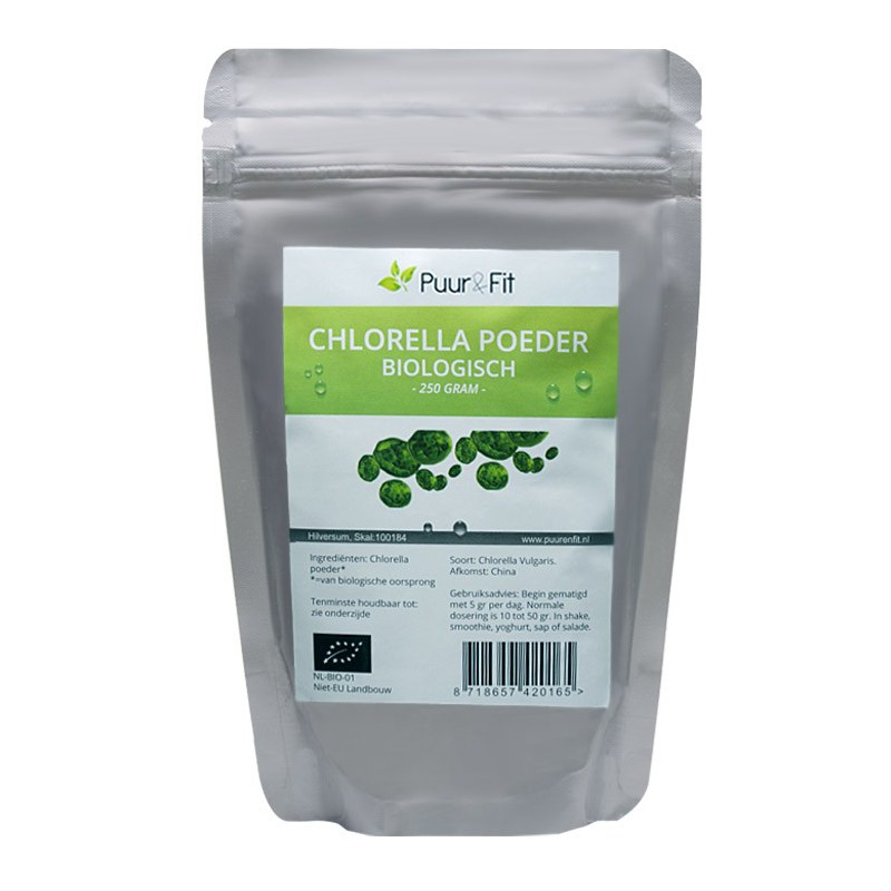 Biologisch chlorella poeder | 250 gram - Volumevoordeel