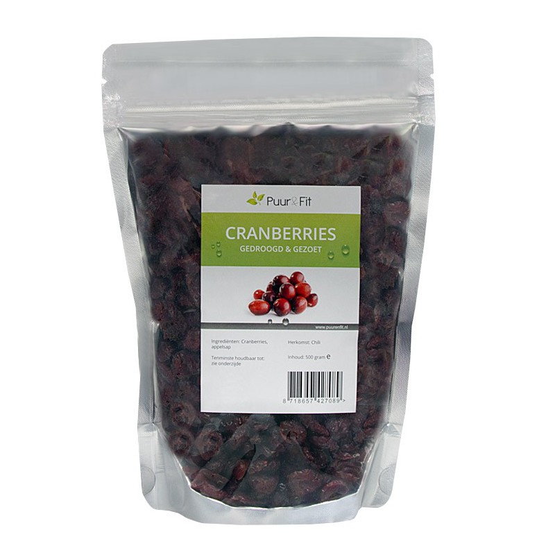Hoogland ik ben slaperig Categorie Cranberries of veenbessen kopen | 500 gram - Puur & Fit